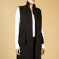 Smart Structure Gilet in Black