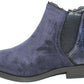 Navy Ankle Boot-1