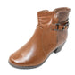 Cognac Ankle Boot