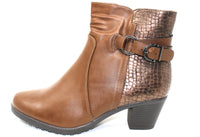 Cognac Ankle Boot