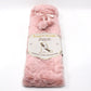 Super Soft Long Hot Water Bottle in Pink