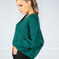 Forest Green RELAXED FIT CARDI