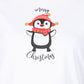 Holiday Penguin White T-Shirt