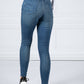 KAFEY ULTRA HIGH SKINNY JEANS IN FADED NEPTUNE BLUE