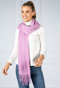 Soft Knit Dusted Lavander Scarf