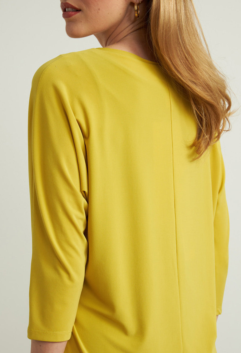 Boat Neck Top in Lime