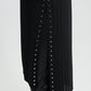 Knit long studded duster