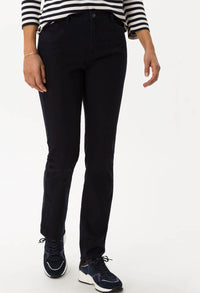 Reg Leg Carola Glamour Straight Fit Jeans in Navy