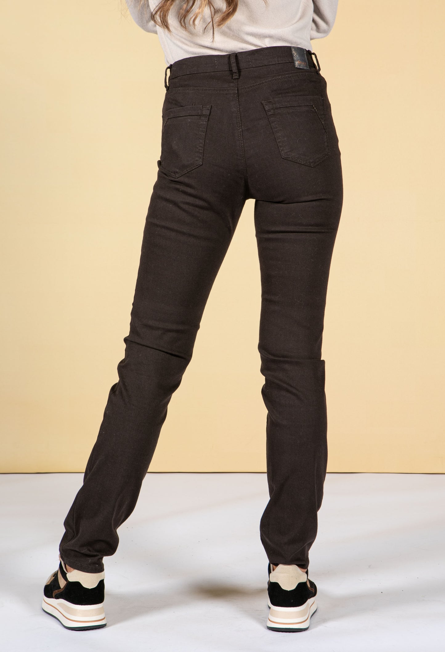 Mary Chocolate 5-Pocket Trousers