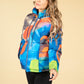 Abstract Printed Padded Jacket