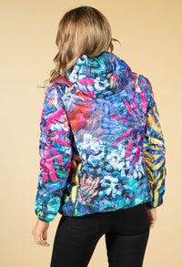 Floral Abstract Printed Jacket