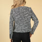 Black And White Patterned Jacket