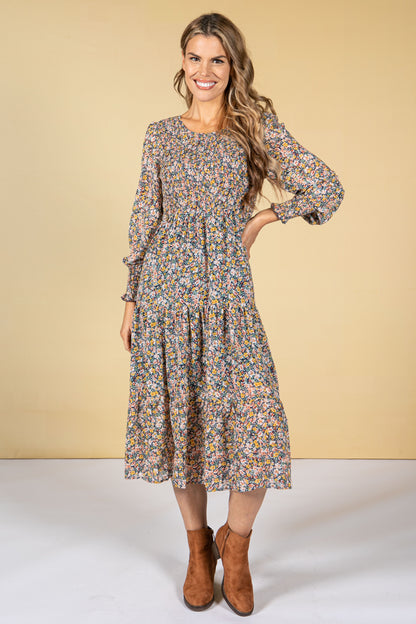 Peach Blossom Dress