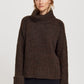 Podshum Turtleneck jumper in Truffle