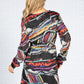 Abstract Print Dress-5