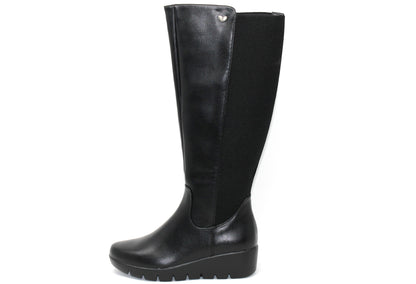 Wedge Heel Long Boot