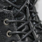 BLACK LACED WORK-BOOT