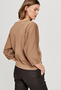 Gomin Oversized Shirt in Maple