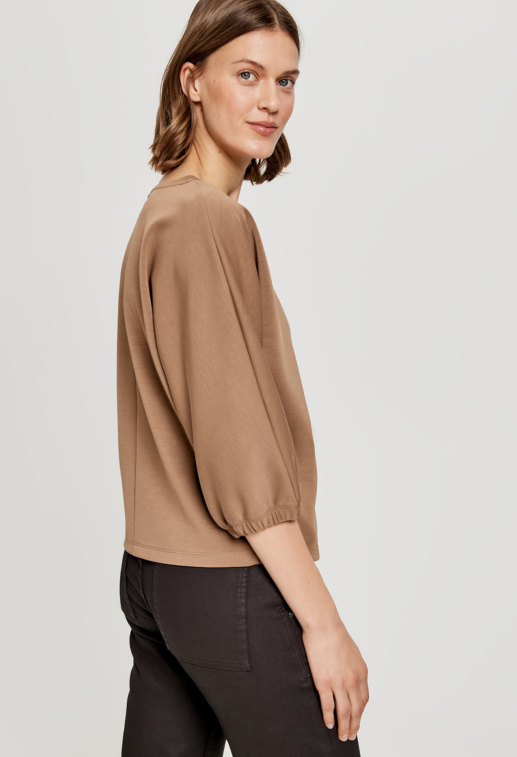 Gomin Oversized Shirt in Maple