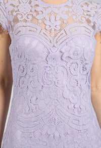 Lavender Lace Dress