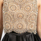 Two Piece Jewelled Top and Skirt