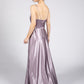 Wild Heather Satin Gown