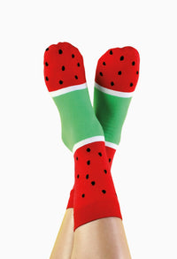 Ice pop socks watermelon