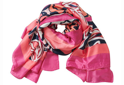 Patterned Pink Scarf