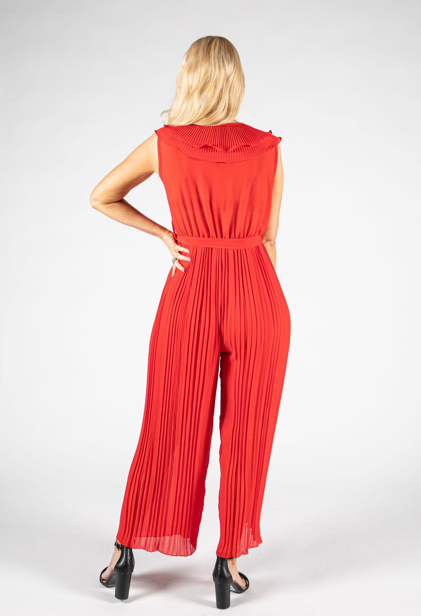 Plisse Jumpsuit