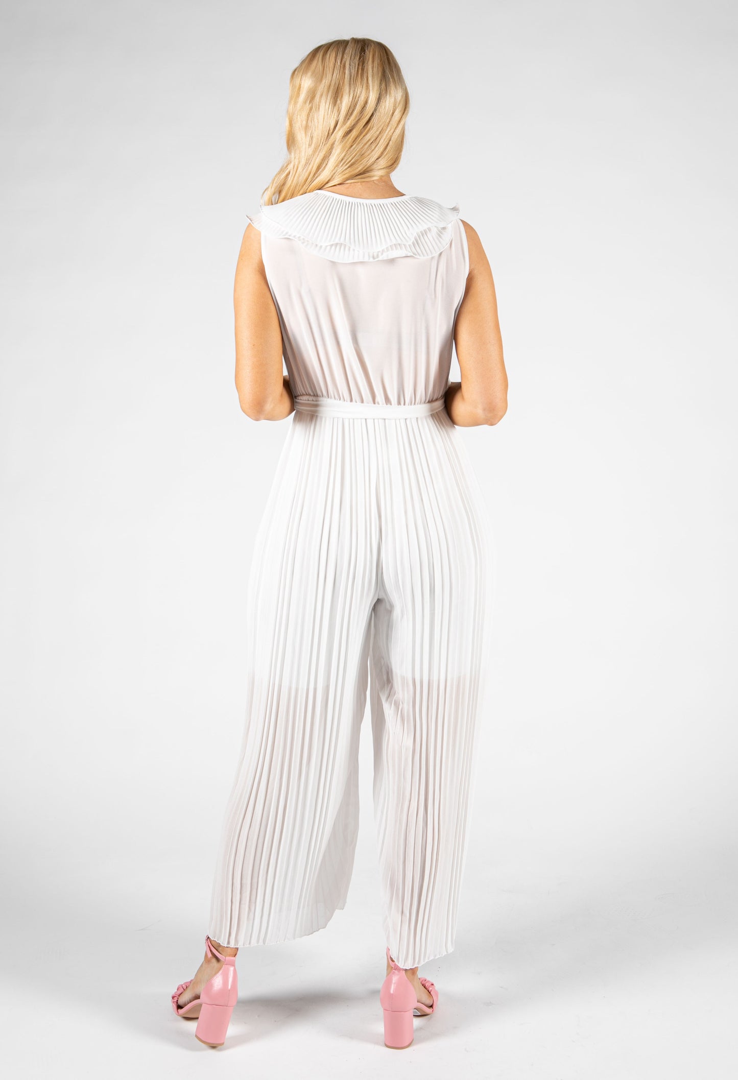 Plisse Jumpsuit