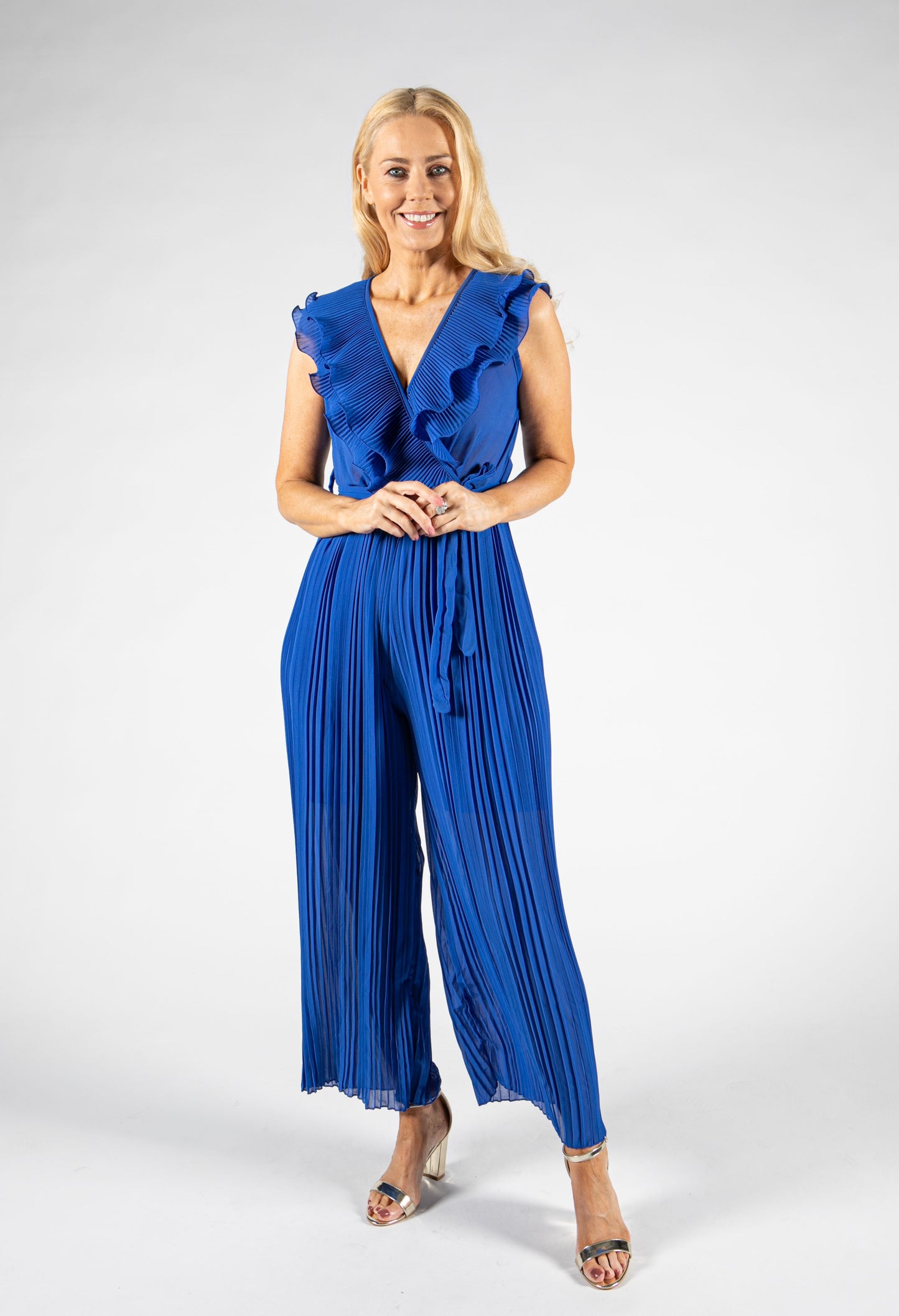 Plisse Jumpsuit