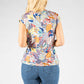 Tropic Palm Print Top