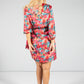 Multicoloured Groovy Print Dress