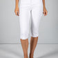 Alabaster White Capri Jeans