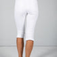 Alabaster White Capri Jeans