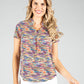 ZigZag Print Top