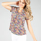 ZigZag Print Top