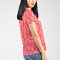 V-Neck Printed Top-1