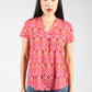 V-Neck Printed Top-1