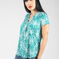 V-Neck Printed Top