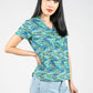 ZigZag Print Top