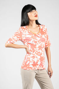 Paisley Print Top in Mango