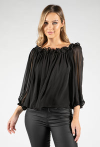 Flowy Ruffled Top