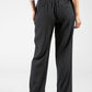 Wide Leg Trousers in Navy