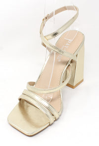 Multi Wrap Around Strap Heel