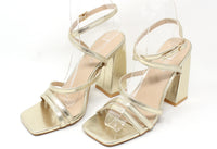 Multi Wrap Around Strap Heel