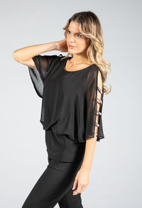 Diamante Detailing Top-1