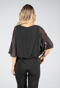 Diamante Detailing Top-1