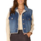 Sherpa Lined Vest with Oversized Pockets