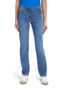 Basic Jeans with Patch Pockets